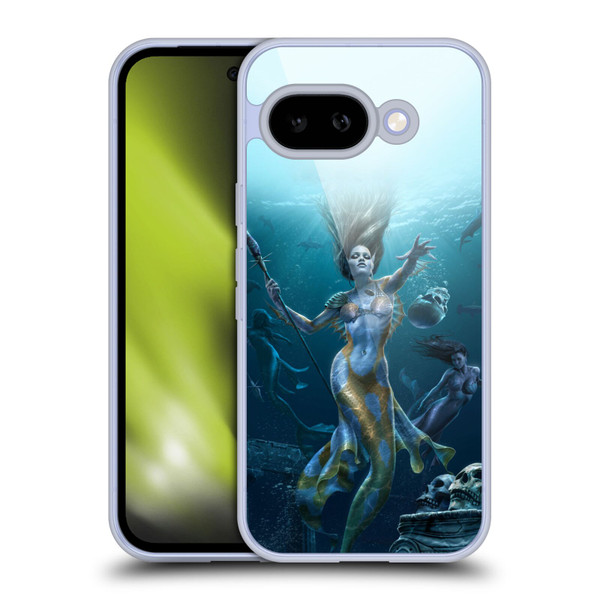 Tom Wood Fantasy Mermaid Hunt Soft Gel Case for Google Pixel 9A