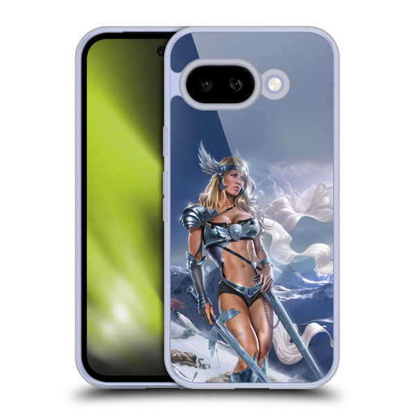 Tom Wood Fantasy Women Warrior Soft Gel Case for Google Pixel 9A