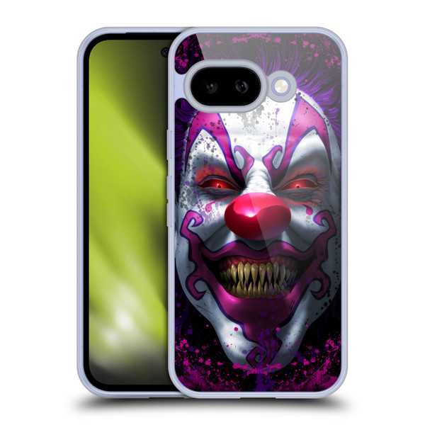 Tom Wood Horror Keep Smiling Clown Soft Gel Case for Google Pixel 9A