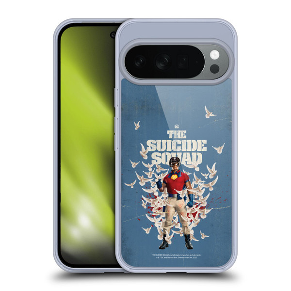 The Suicide Squad 2021 Character Poster Peacemaker Soft Gel Case for Google Pixel 10