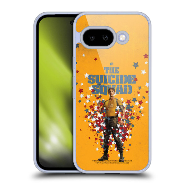 The Suicide Squad 2021 Character Poster Rick Flag Soft Gel Case for Google Pixel 9A