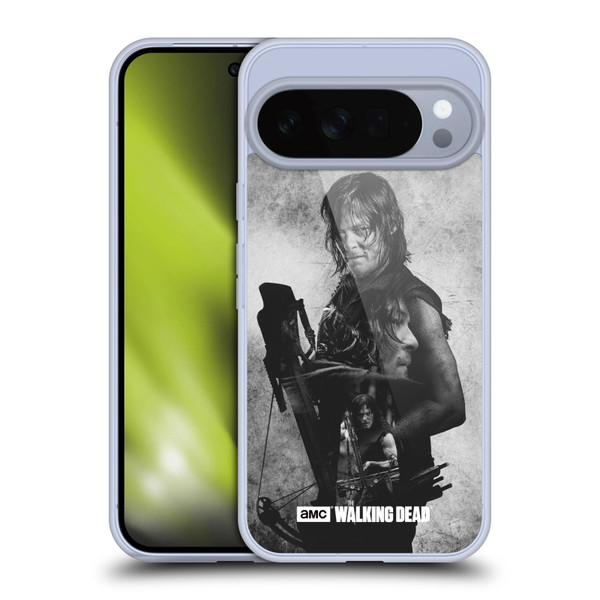AMC The Walking Dead Double Exposure Daryl Soft Gel Case for Google Pixel 10 Pro XL