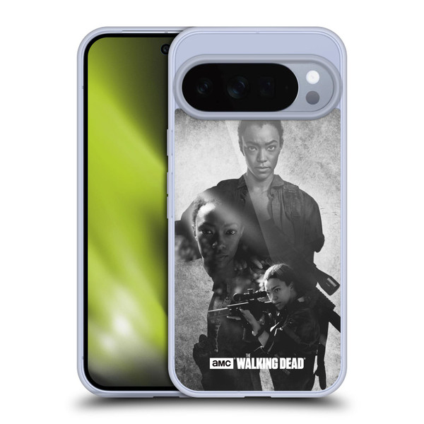 AMC The Walking Dead Double Exposure Sasha Soft Gel Case for Google Pixel 10 Pro XL