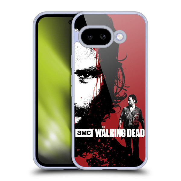 AMC The Walking Dead Gore Bloody Face Rick Soft Gel Case for Google Pixel 9A