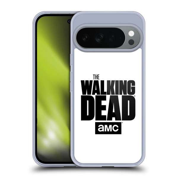 AMC The Walking Dead Logo White Soft Gel Case for Google Pixel 10