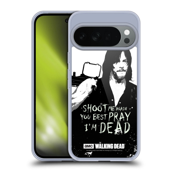 AMC The Walking Dead Quotes Daryl Shoot Soft Gel Case for Google Pixel 10