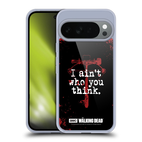 AMC The Walking Dead Quotes Daryl Think Soft Gel Case for Google Pixel 10