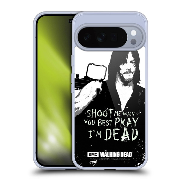 AMC The Walking Dead Quotes Daryl Shoot Soft Gel Case for Google Pixel 10 Pro XL