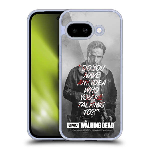 AMC The Walking Dead Quotes Rick Talk Soft Gel Case for Google Pixel 9A