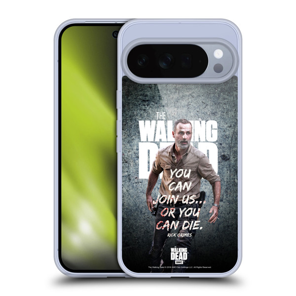 AMC The Walking Dead Rick Grimes Legacy Join Us Soft Gel Case for Google Pixel 10 Pro XL