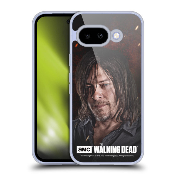 AMC The Walking Dead Season 8 Portraits Daryl Soft Gel Case for Google Pixel 9A