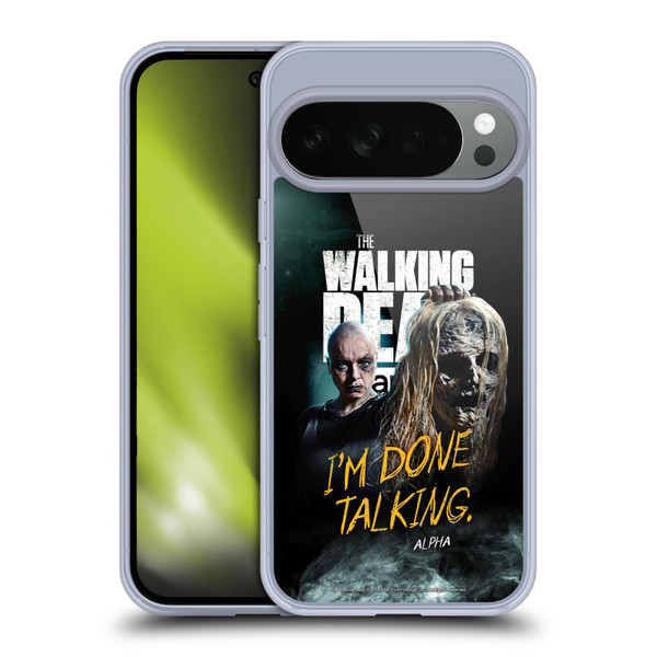 AMC The Walking Dead Season 9 Quotes Alpha Soft Gel Case for Google Pixel 10