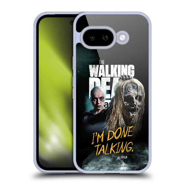 AMC The Walking Dead Season 9 Quotes Alpha Soft Gel Case for Google Pixel 9A