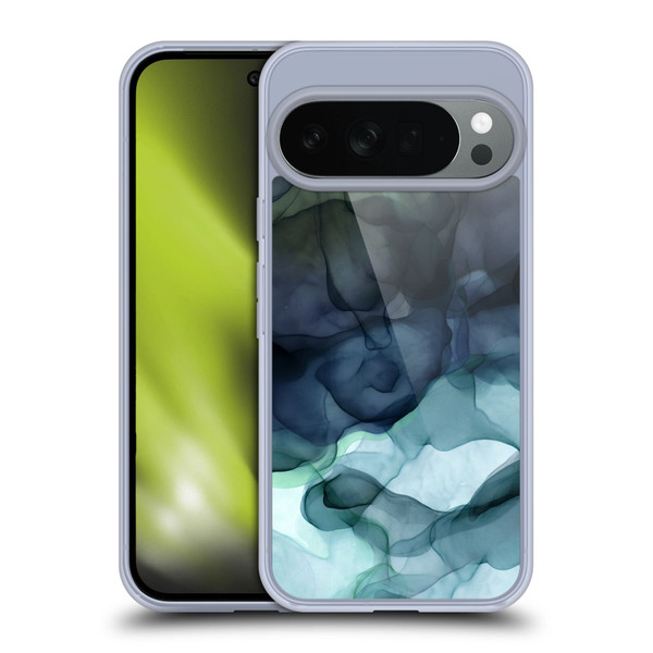 UtArt Dark Night Marble Heavy Smoke Soft Gel Case for Google Pixel 10