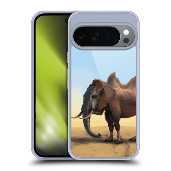 Vincent Hie Animals Camelelphant Soft Gel Case for Google Pixel 10