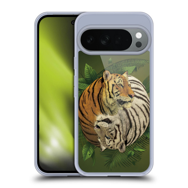 Vincent Hie Animals Tiger Yin Yang Soft Gel Case for Google Pixel 10
