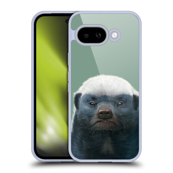 Vincent Hie Animals Honey Badger Soft Gel Case for Google Pixel 9A