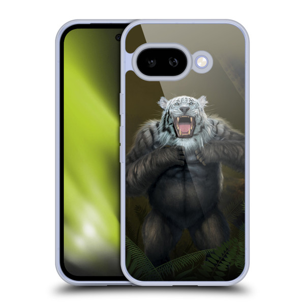 Vincent Hie Animals Tiger Gorilla Soft Gel Case for Google Pixel 9A