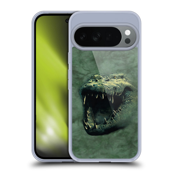 Vincent Hie Big Face Animals Alligator Soft Gel Case for Google Pixel 10