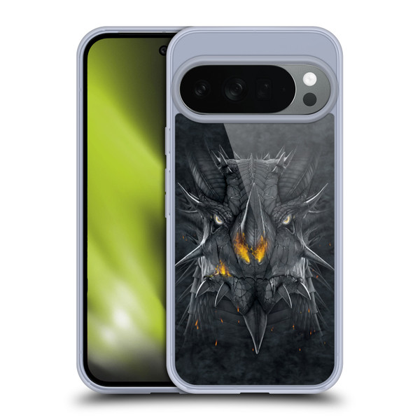 Vincent Hie Big Face Animals Dragon Soft Gel Case for Google Pixel 10