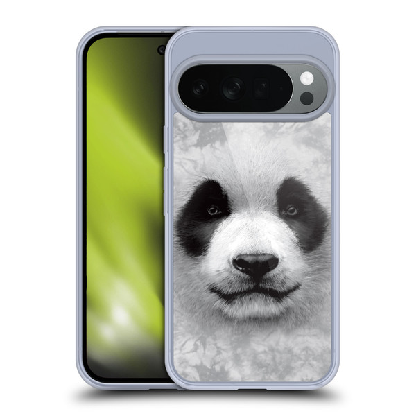 Vincent Hie Big Face Animals Panda Soft Gel Case for Google Pixel 10