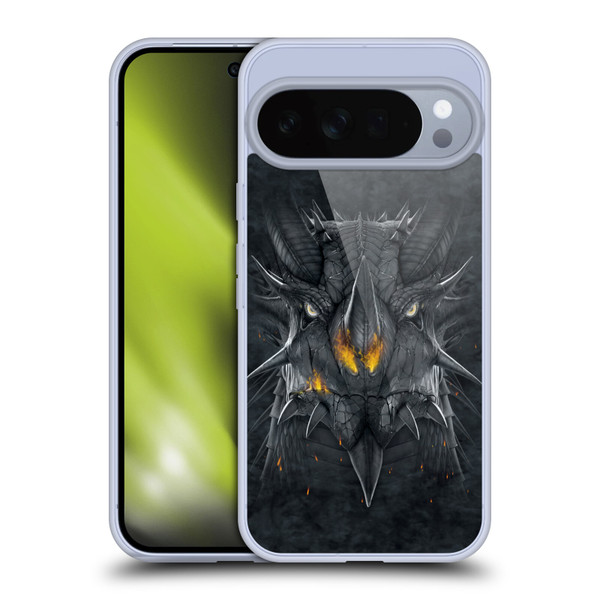 Vincent Hie Big Face Animals Dragon Soft Gel Case for Google Pixel 10 Pro XL