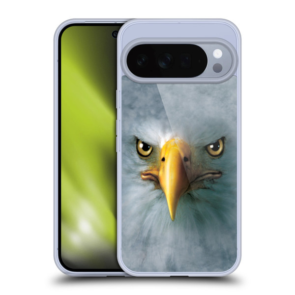Vincent Hie Big Face Animals Eagle Soft Gel Case for Google Pixel 10 Pro XL