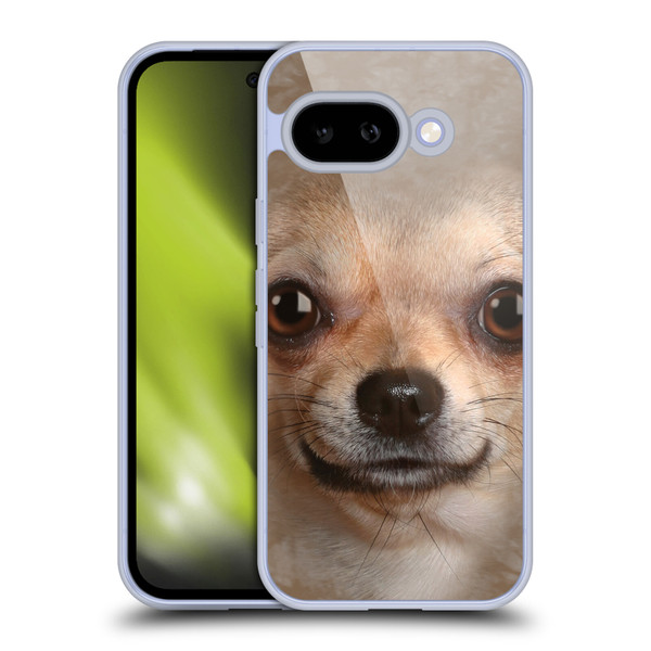 Vincent Hie Big Face Dogs Chihuahua Soft Gel Case for Google Pixel 9A