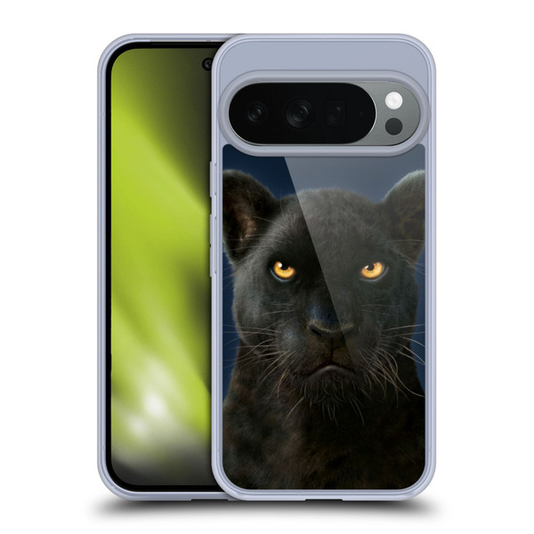 Vincent Hie Felidae Dark Panther Soft Gel Case for Google Pixel 10