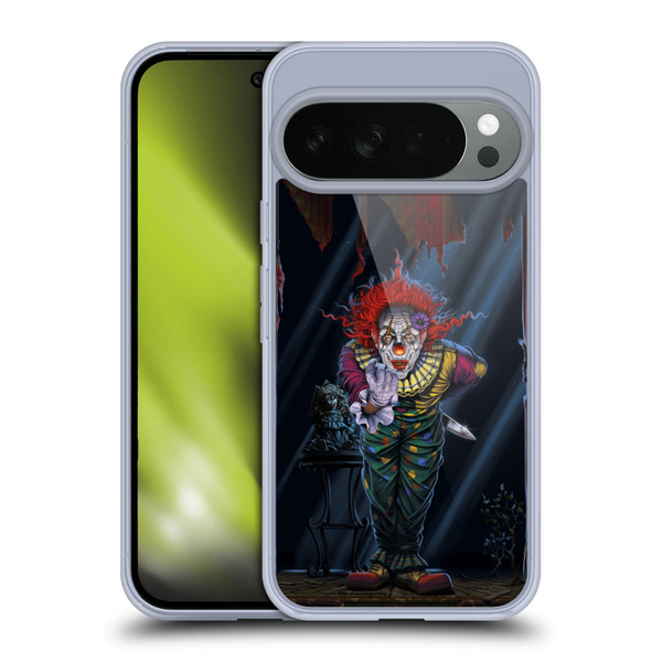Vincent Hie Graphics Surprise Clown Soft Gel Case for Google Pixel 10