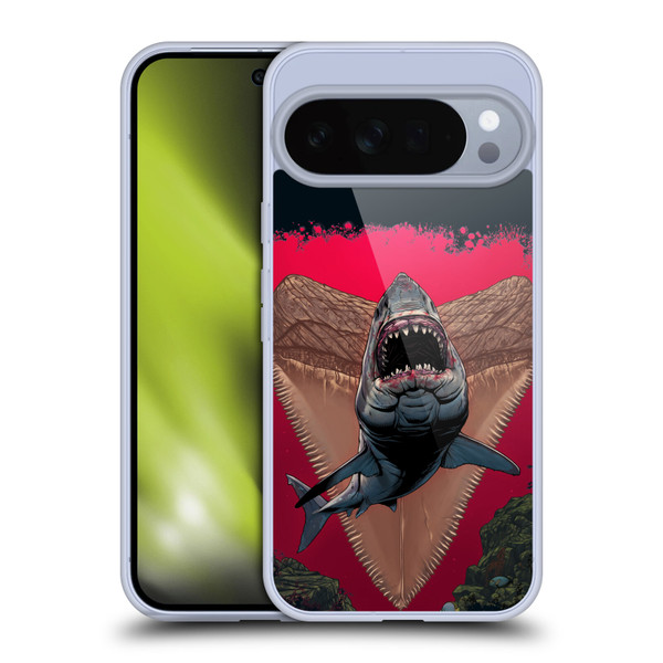 Vincent Hie Key Art Shark Soft Gel Case for Google Pixel 10 Pro XL