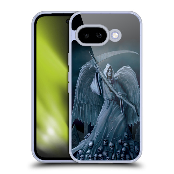 Vincent Hie Skulls Death On A Hold Soft Gel Case for Google Pixel 9A