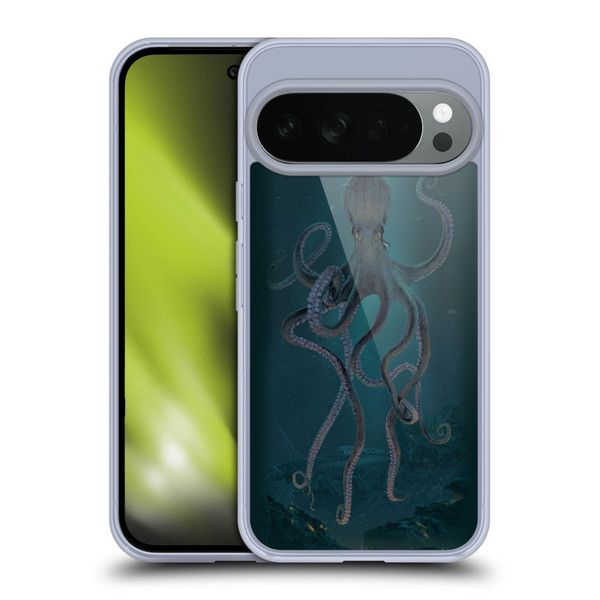 Vincent Hie Underwater Giant Octopus Soft Gel Case for Google Pixel 10