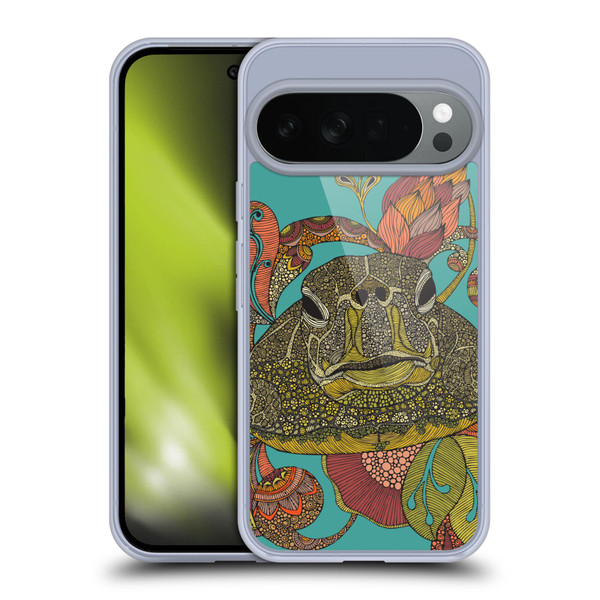 Valentina Animals And Floral Turtle Soft Gel Case for Google Pixel 10