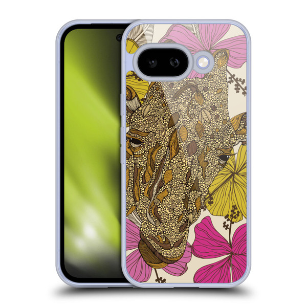Valentina Animals And Floral Giraffe Soft Gel Case for Google Pixel 9A