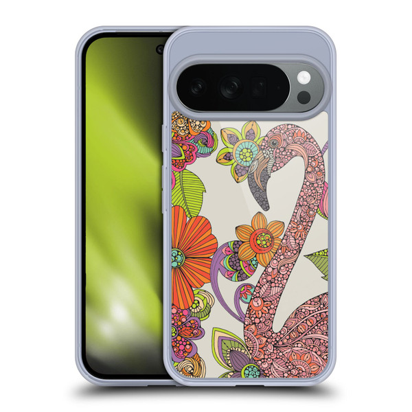 Valentina Birds Flamingo Puzzle Soft Gel Case for Google Pixel 10