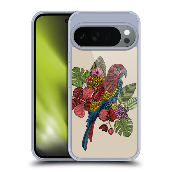 Valentina Birds Parrot Soft Gel Case for Google Pixel 10