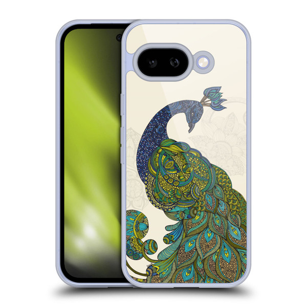 Valentina Birds Peacock Tail Soft Gel Case for Google Pixel 9A