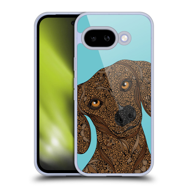 Valentina Dogs Dachshund Soft Gel Case for Google Pixel 9A