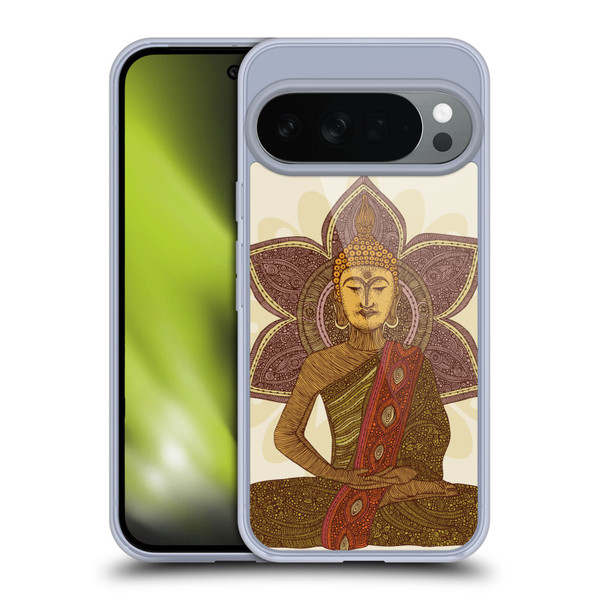 Valentina Symbols Illustration Sitting Buddha Soft Gel Case for Google Pixel 10