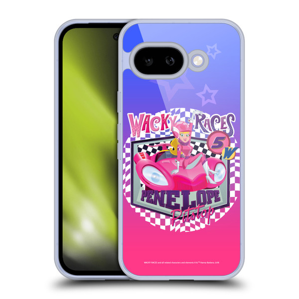 Wacky Races 2016 Graphics Penelope Pitstop Soft Gel Case for Google Pixel 9A