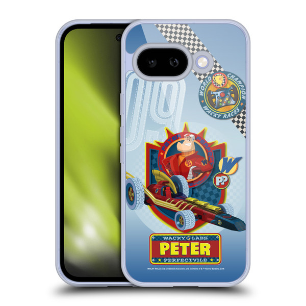 Wacky Races 2016 Graphics Peter Perfect Soft Gel Case for Google Pixel 9A