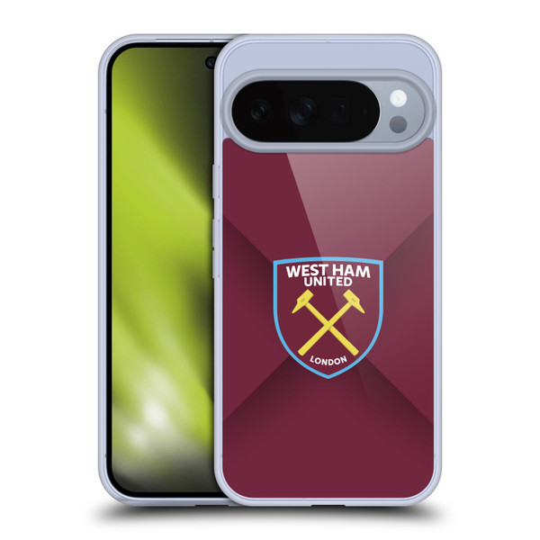 West Ham United FC Crest Gradient Soft Gel Case for Google Pixel 10 Pro XL