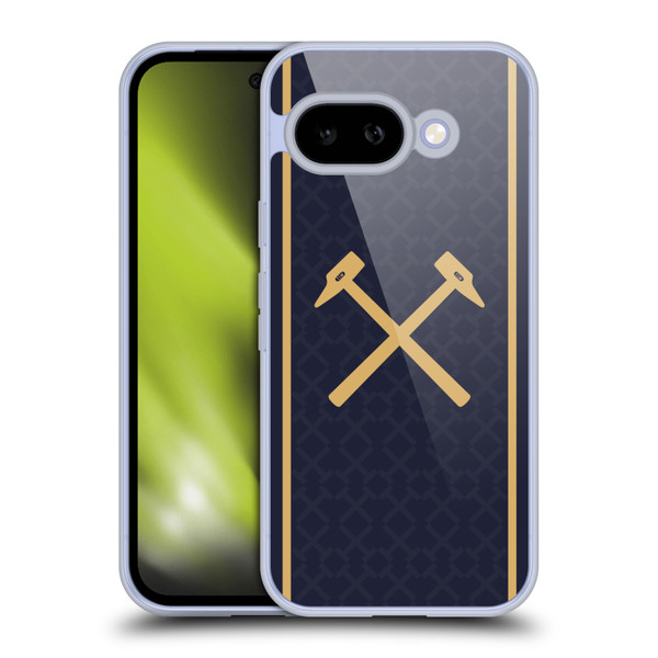 West Ham United FC 2025/26 Crest Kit Third Soft Gel Case for Google Pixel 9A