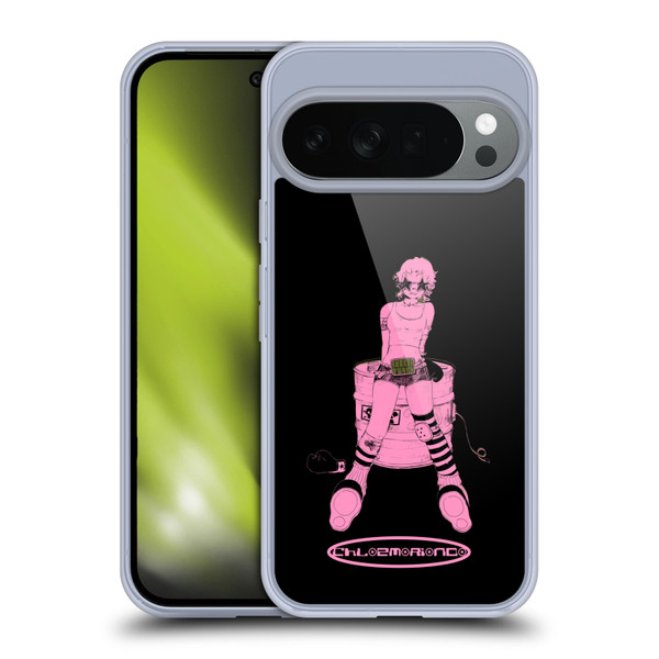 Chloe Moriondo Graphics Pink Soft Gel Case for Google Pixel 10