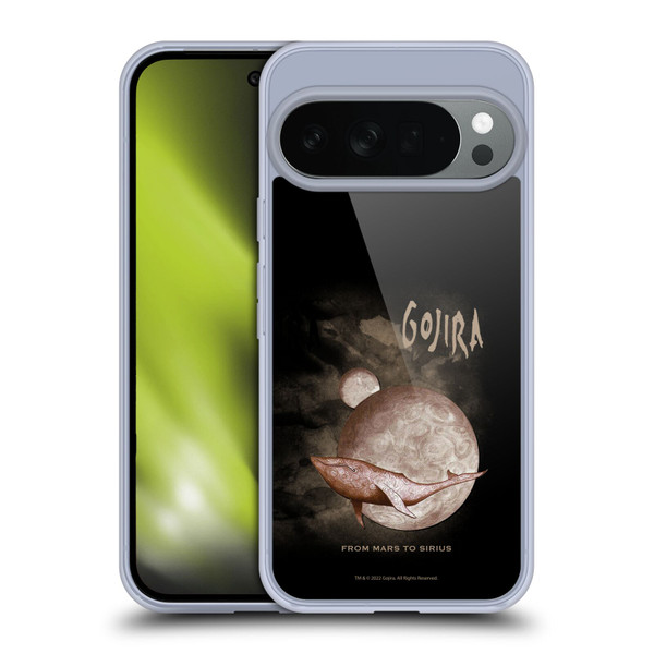 Gojira Graphics From Mars to Sirius in Black Soft Gel Case for Google Pixel 10