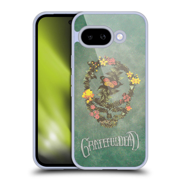 Grateful Dead Graphics Floral Logo Soft Gel Case for Google Pixel 9A