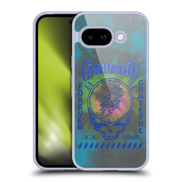Grateful Dead Graphics Tie Dye Soft Gel Case for Google Pixel 9A