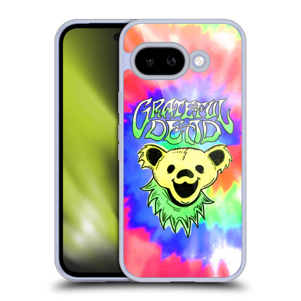 Grateful Dead Trends Bear Tie Dye Soft Gel Case for Google Pixel 9A