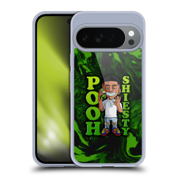 Pooh Shiesty Graphics Green Soft Gel Case for Google Pixel 10